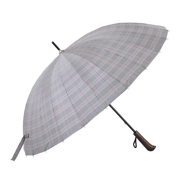 Life style wood handle 24 ribs manual umbrella - Sydney