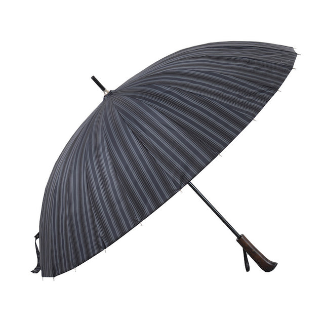Life style wood handle 24 ribs manual umbrella - Shanghai